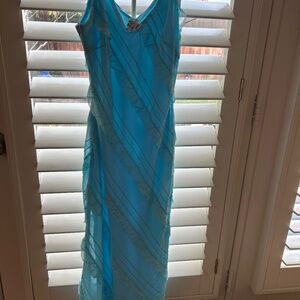 Princess Polly blue dress size 4